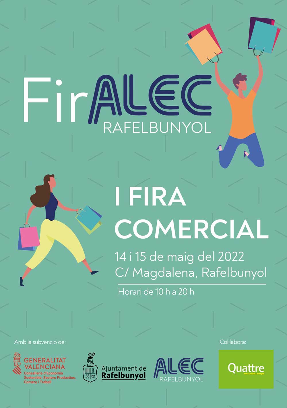 Lee más sobre el artículo FirAlec Rafelbunyol, 14 i 15 de Maig de 2022